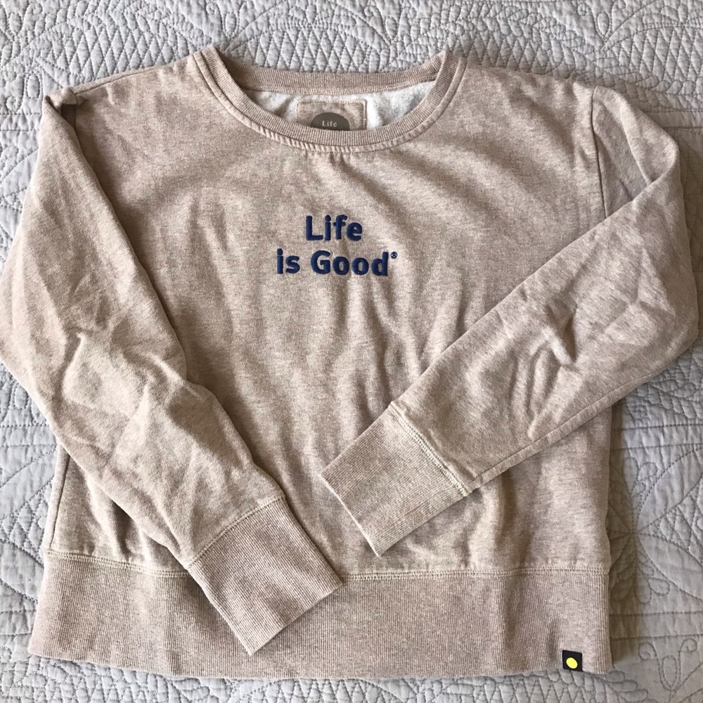 Life is Good Crewneck